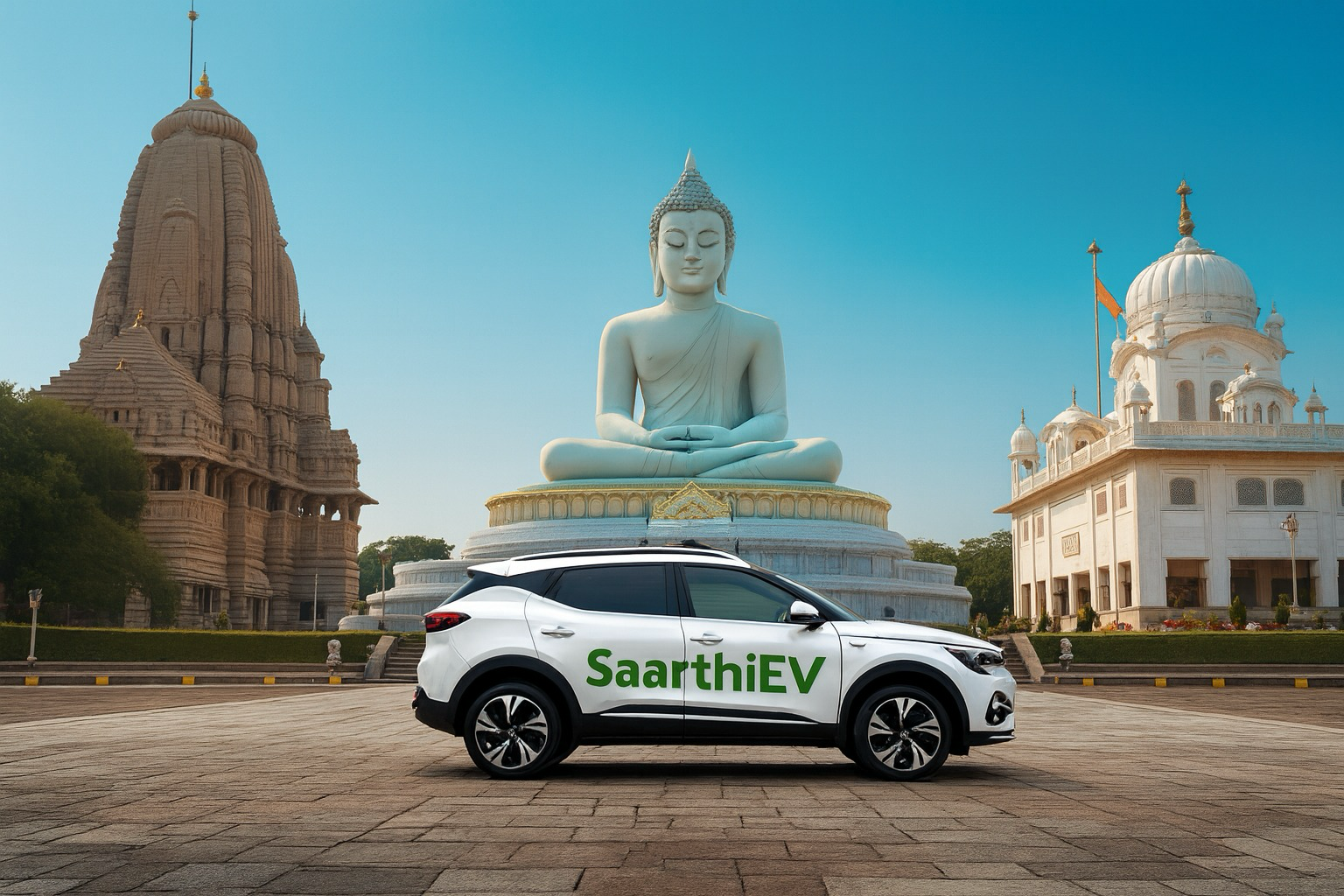 Saarthi EV drivers ready for service
